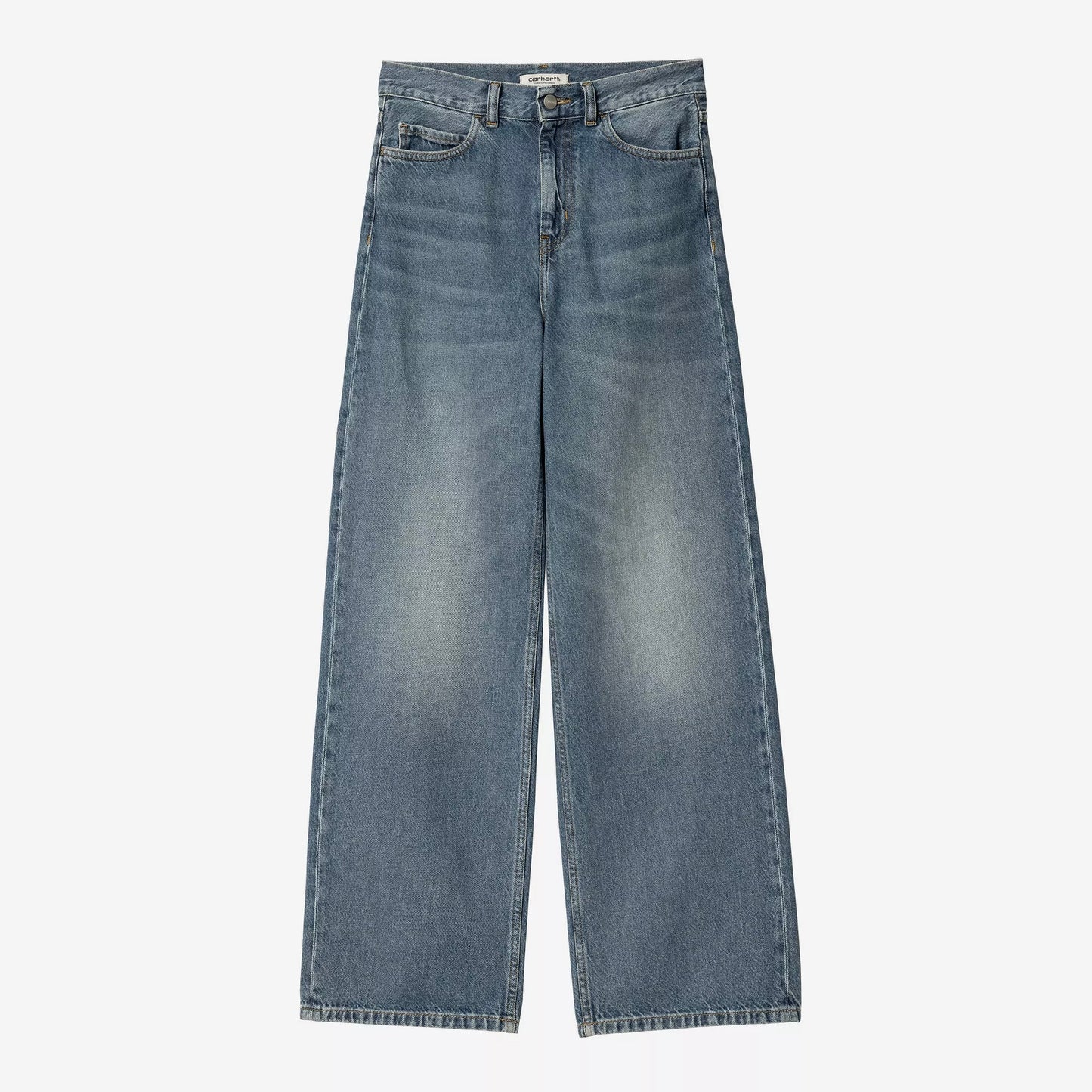 W Jane Pant Blue Dark Used Wash