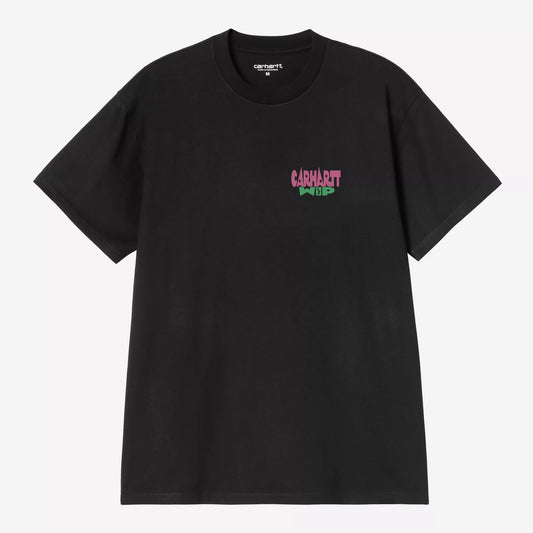 S/S Luggage Label T-Shirt Black