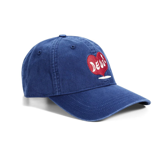 Deep Cut Dad Cap Limoges Blue