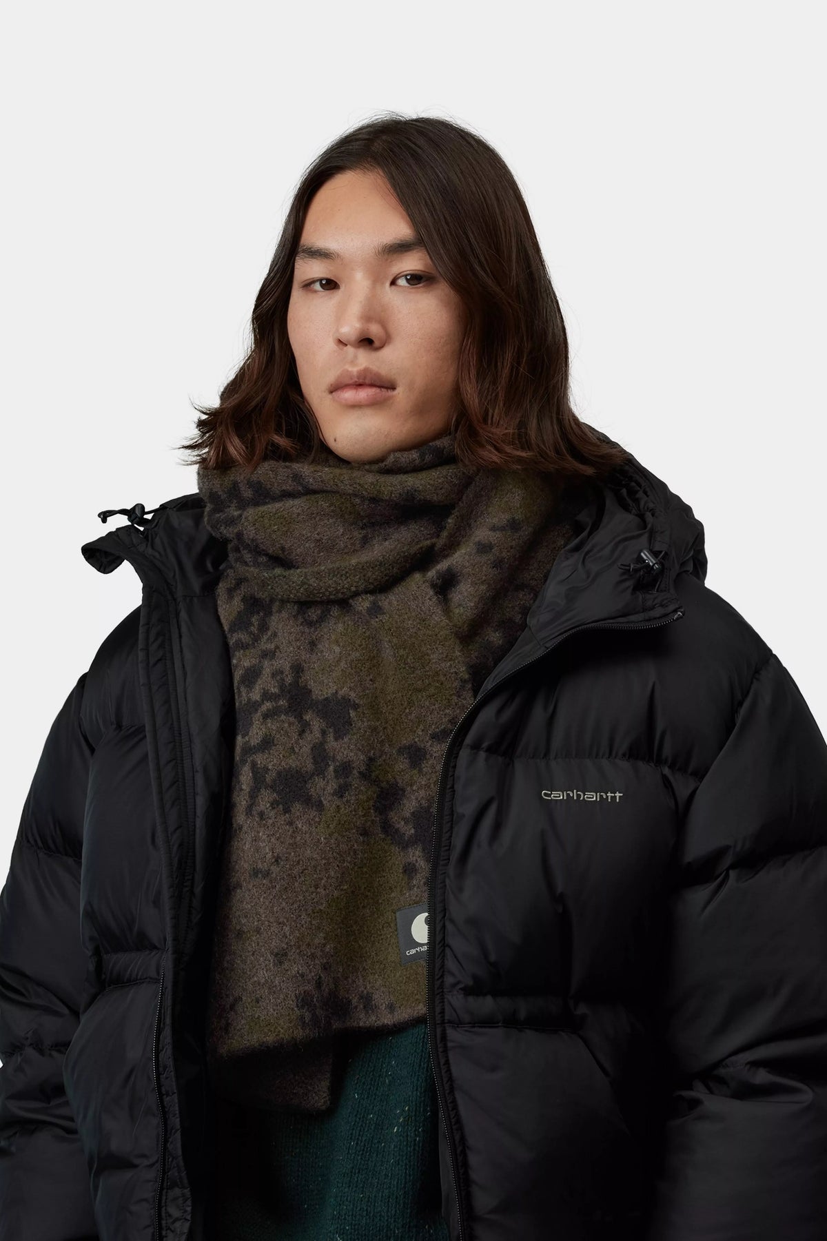 Camo Disperse Scarf Black