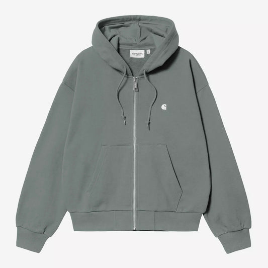W Hooded Casey Jacket Velvet Green