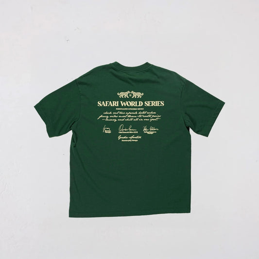 Safari World Series Green Tee