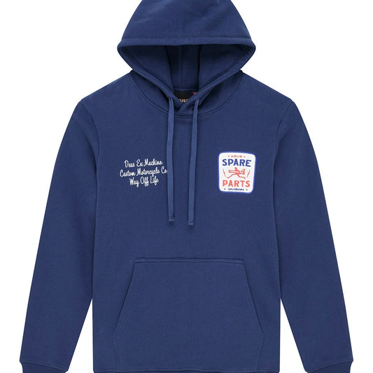 Mudflap Hoodie Mechanic Blue
