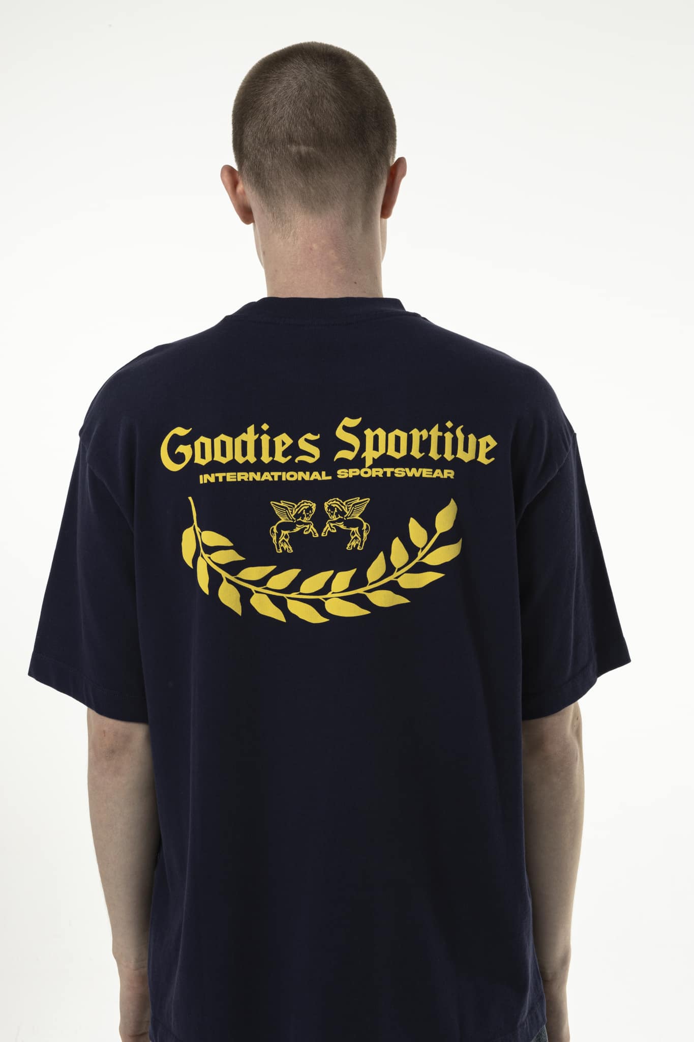 Caesar Navy Tee