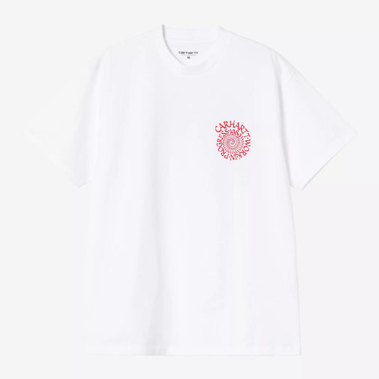 S/S Spirals T-Shirt White