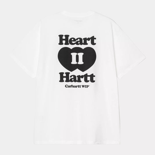 S/S Heart II Hartt T-Shirt White