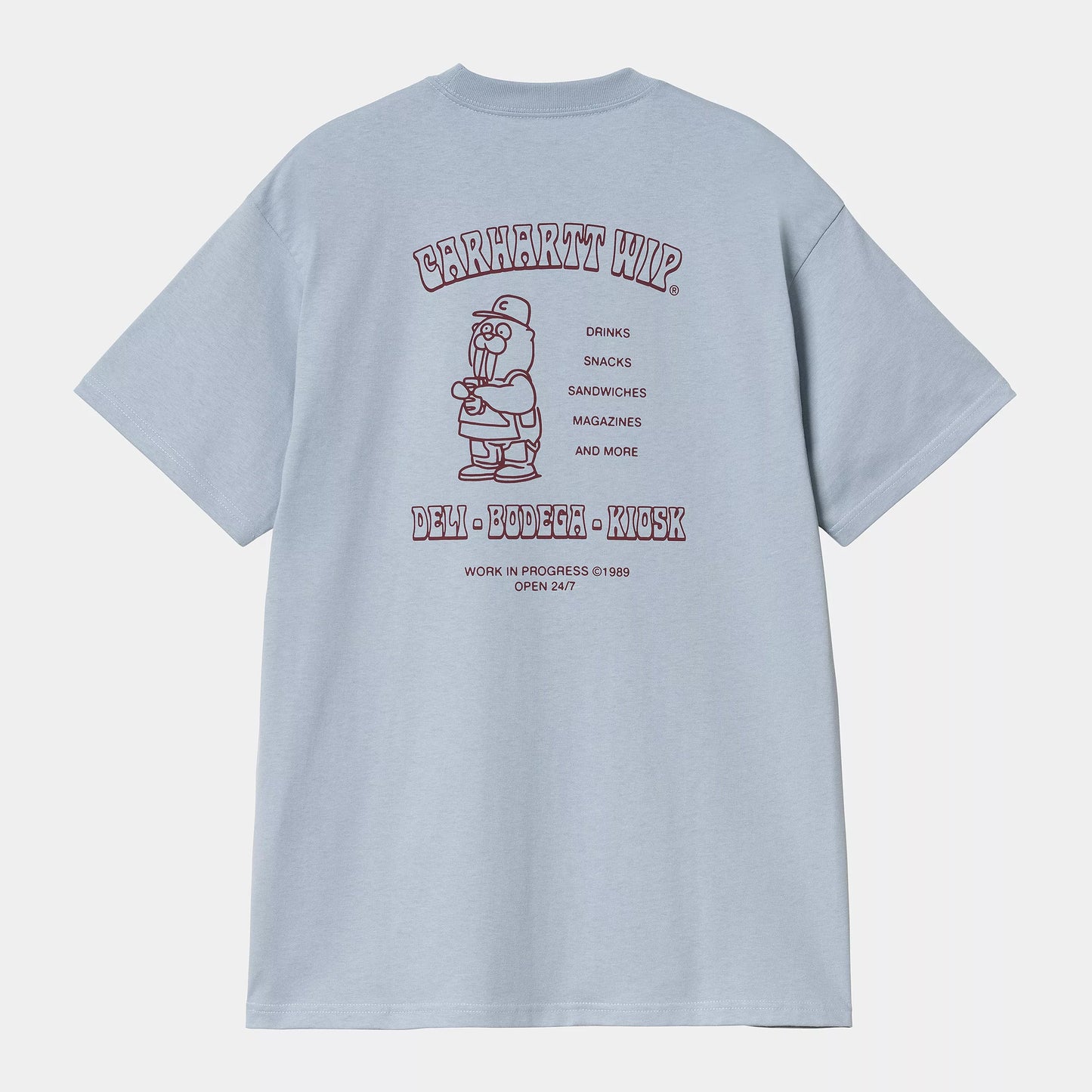 S/S Sandwich T-Shirt Blue Fog