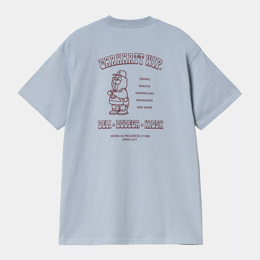 S/S Sandwich T-Shirt Blue Fog