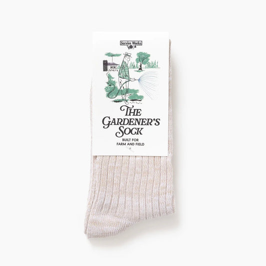 Flecked Socks Beige
