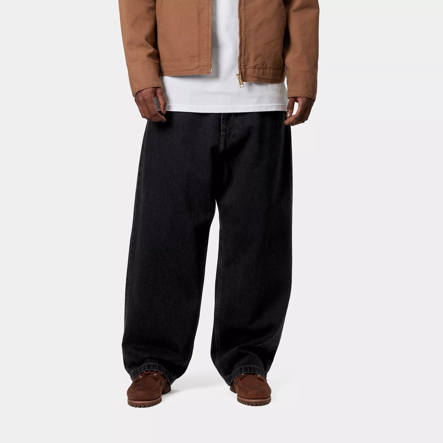 Brandon Pant Black Stone Washed
