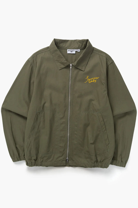 Twill Work Jacket Olive