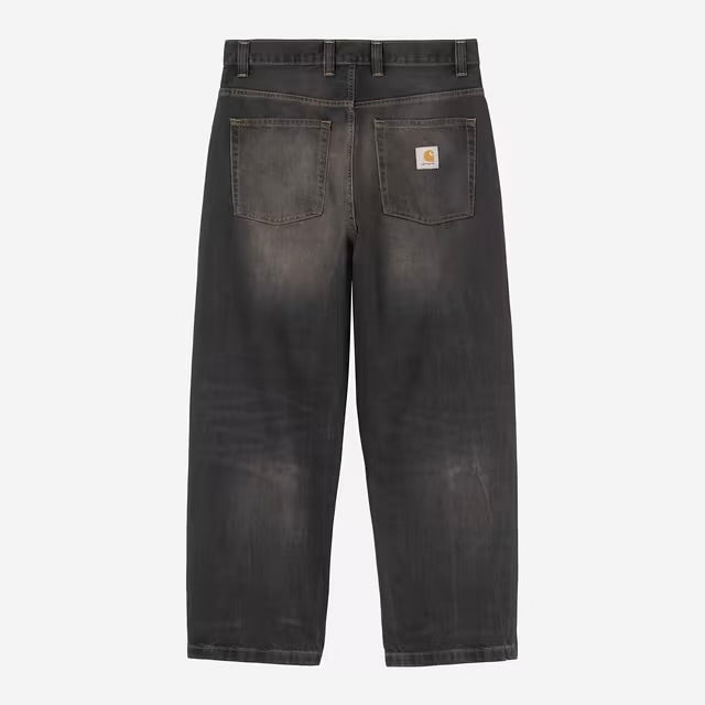 Brandon Pant Black Tobacco Used Wash