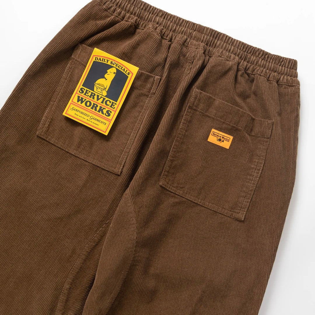 Corduroy Chef Pants Bark