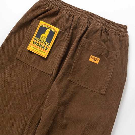 Corduroy Chef Pants Bark