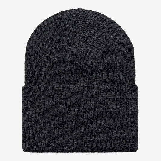 Acrylic Watch Hat Black Heather