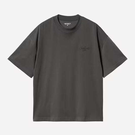 S/S Signature Script T-Shirt Graphite