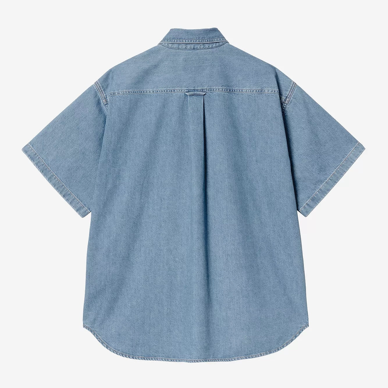 S/S Lucas Shirt Blue Bleached