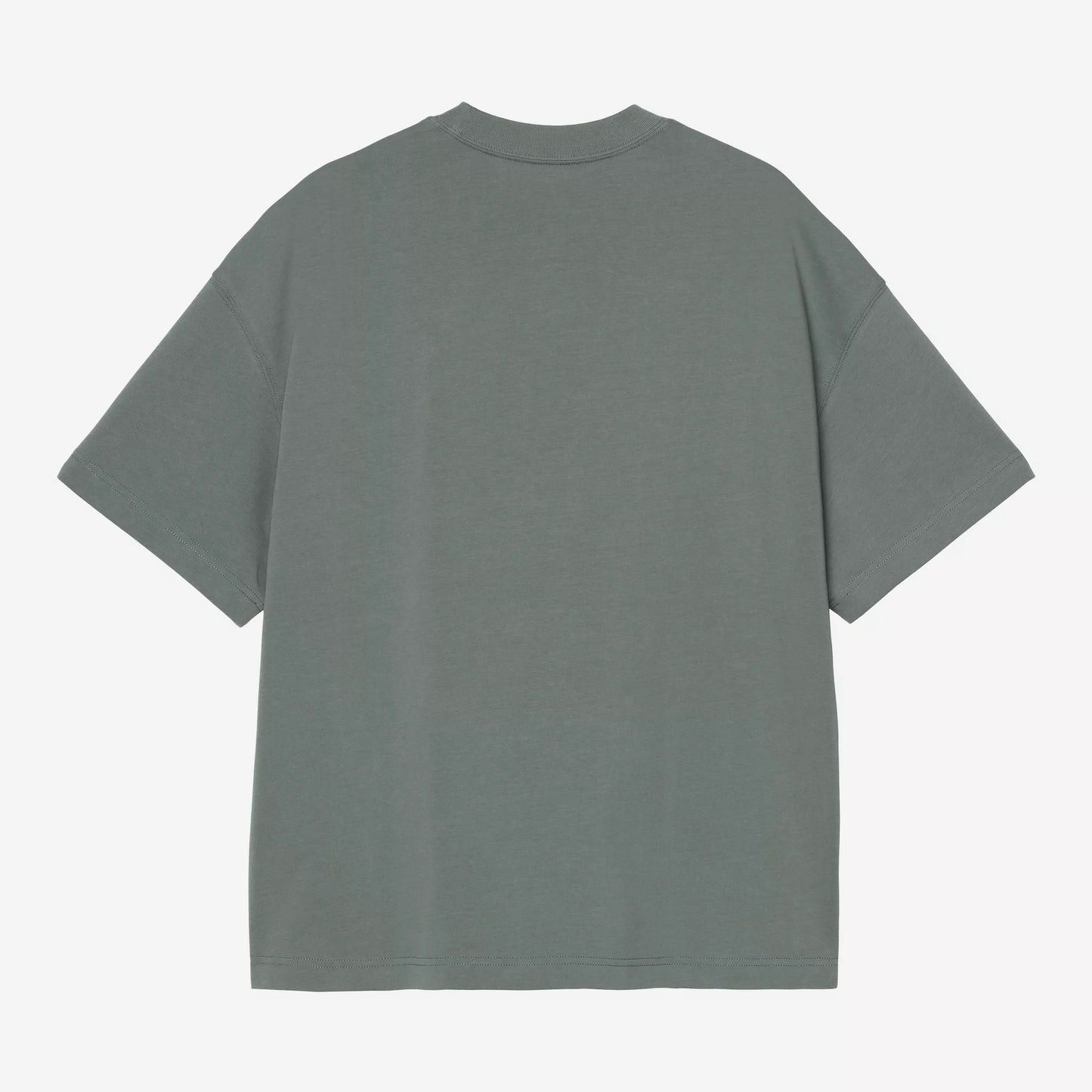 S/S Signature Script T-Shirt Silver Pine