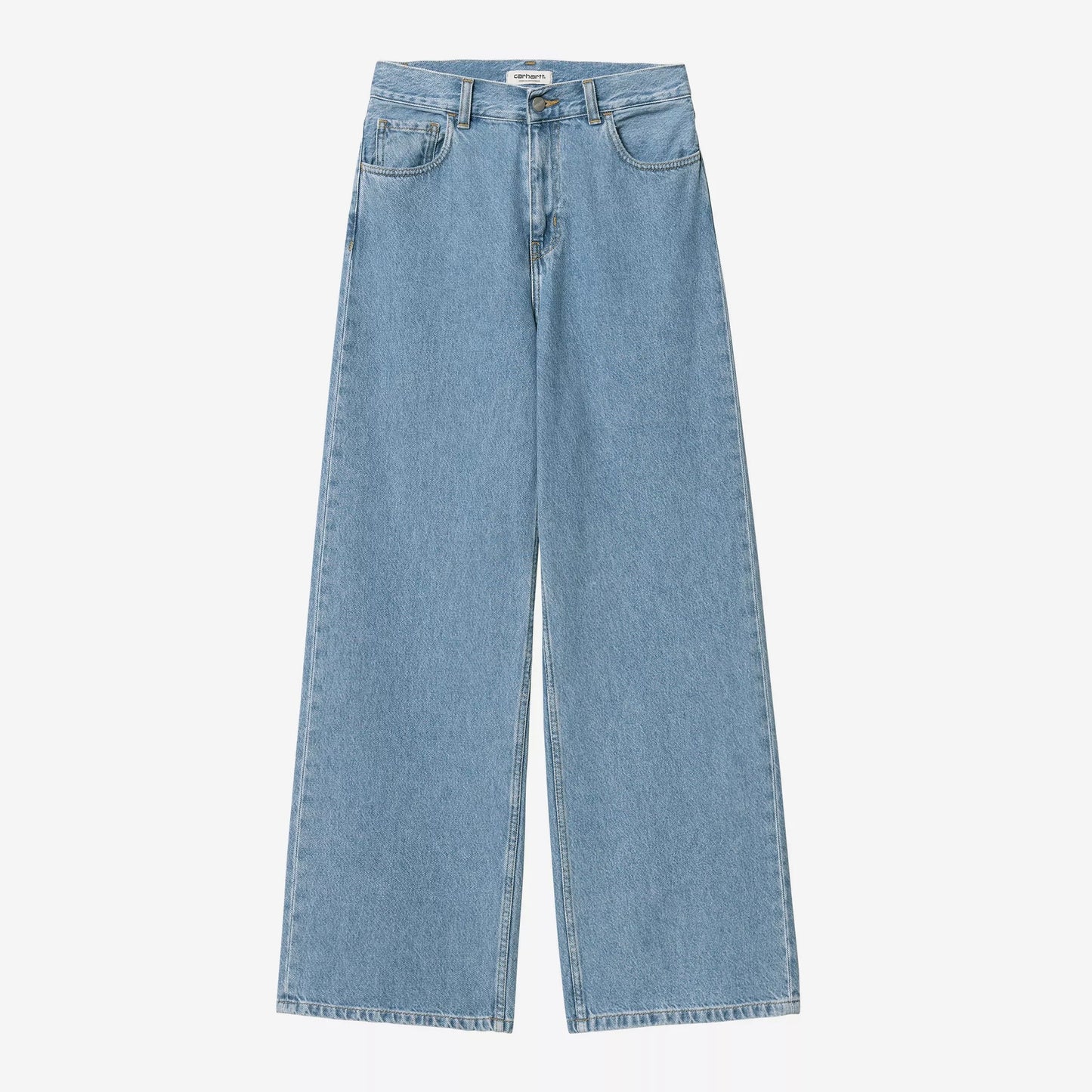 W Jane Pant Blue Heavy Stone Washed