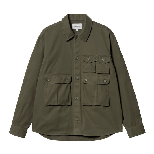 L/S Tracker Shirt Office Green