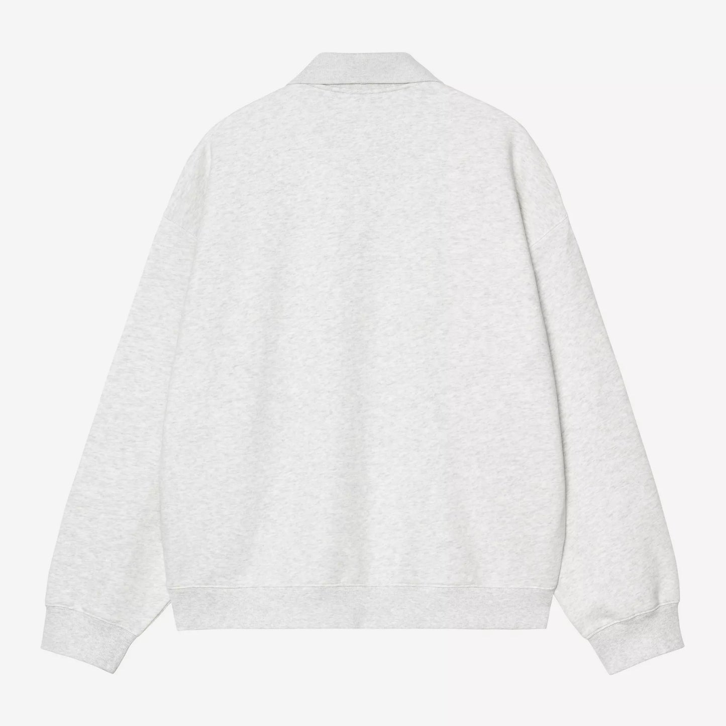 WIP Label Polo Sweat Ash Heather