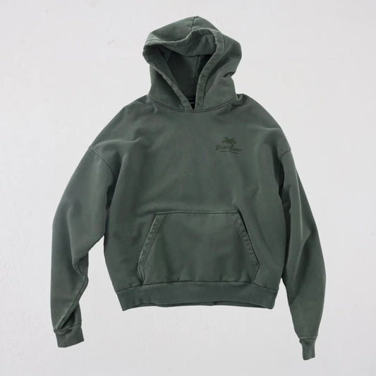 Hoodie Boxy Premium Vert GS