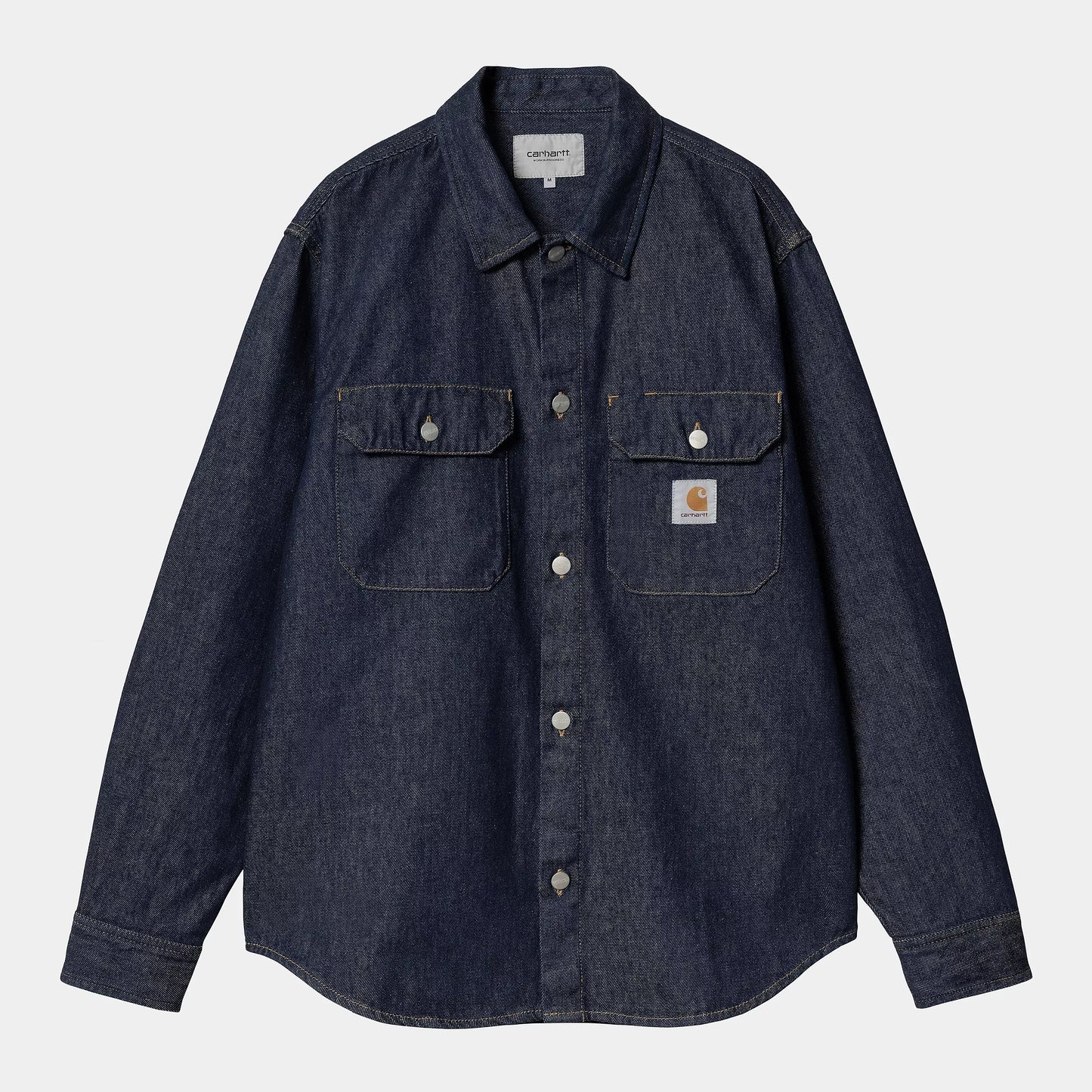 Harvey Shirt Jacket Blue Rinsed