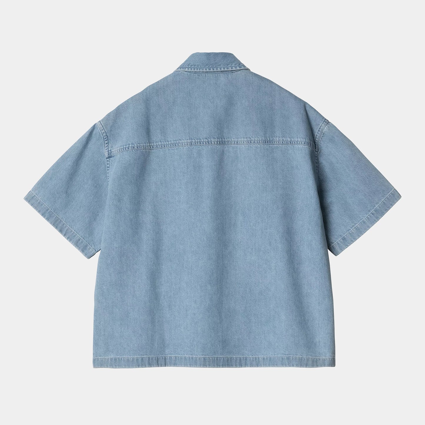 W S/S Lovilia Shirt Blue Bleached