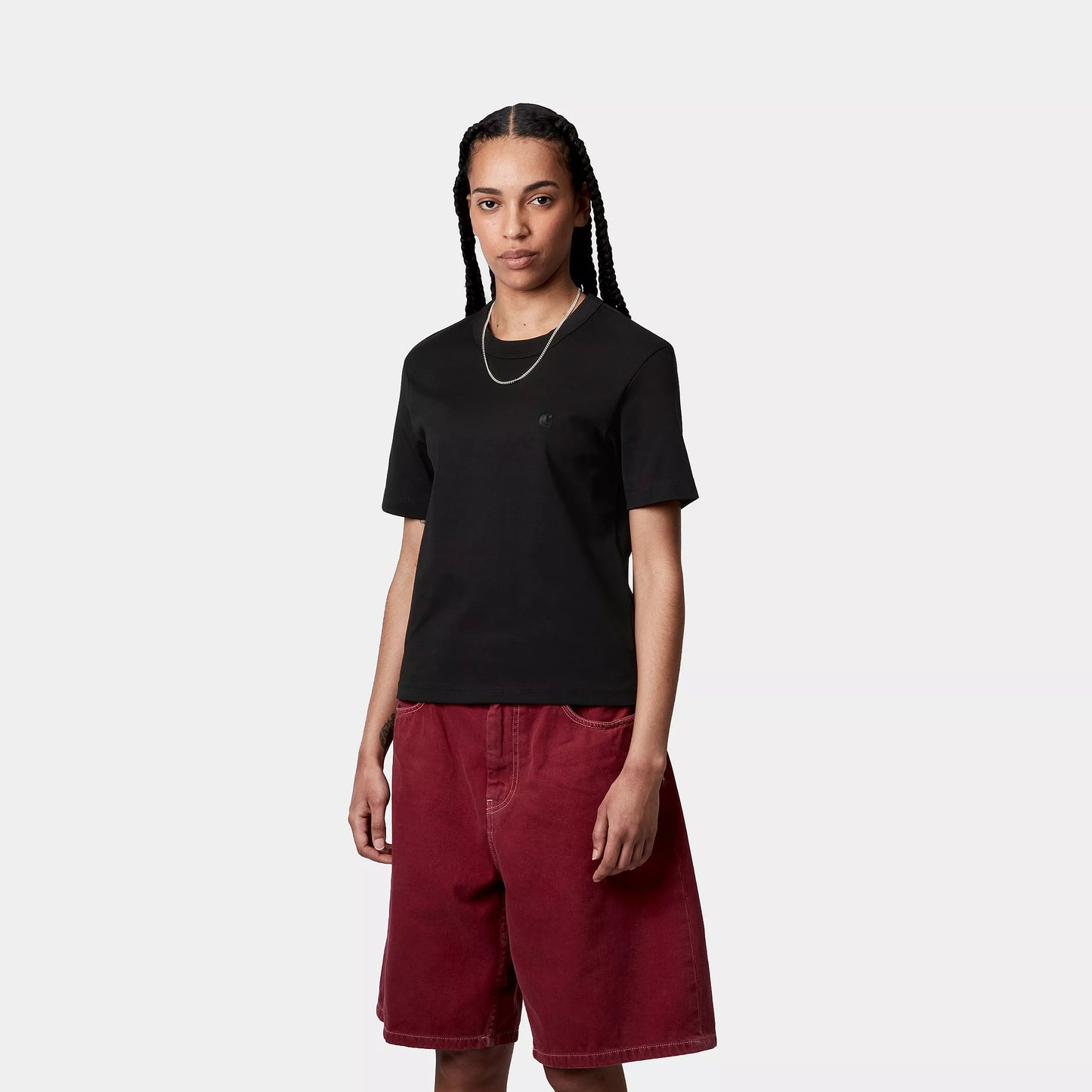 W S/S Lucas T-Shirt Black