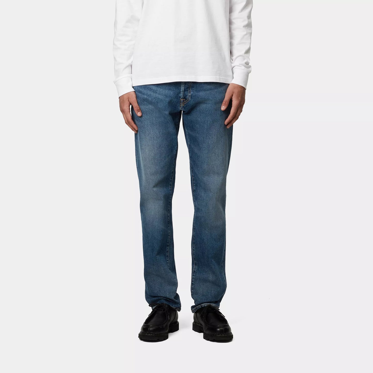 Klondike Pant Blue Mid Used Wash
