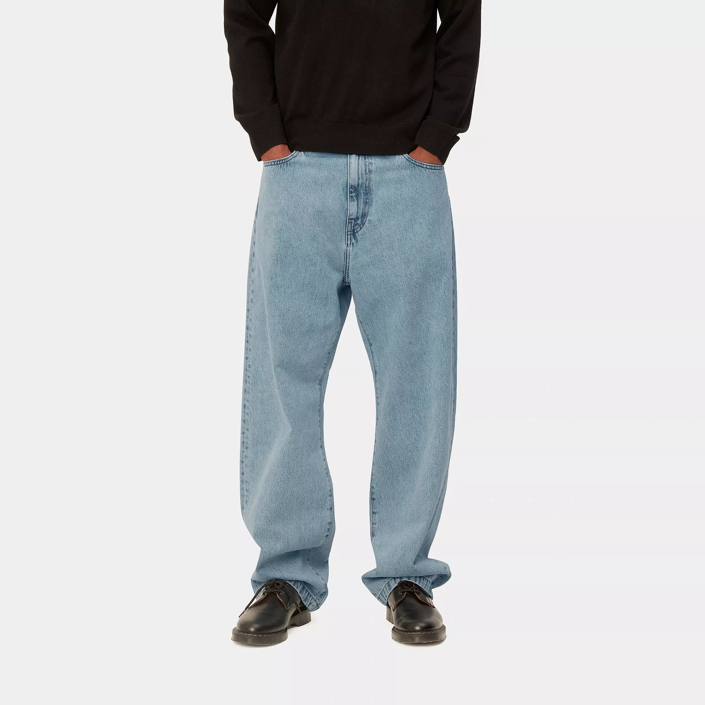 Landon Pant Blue Bleached