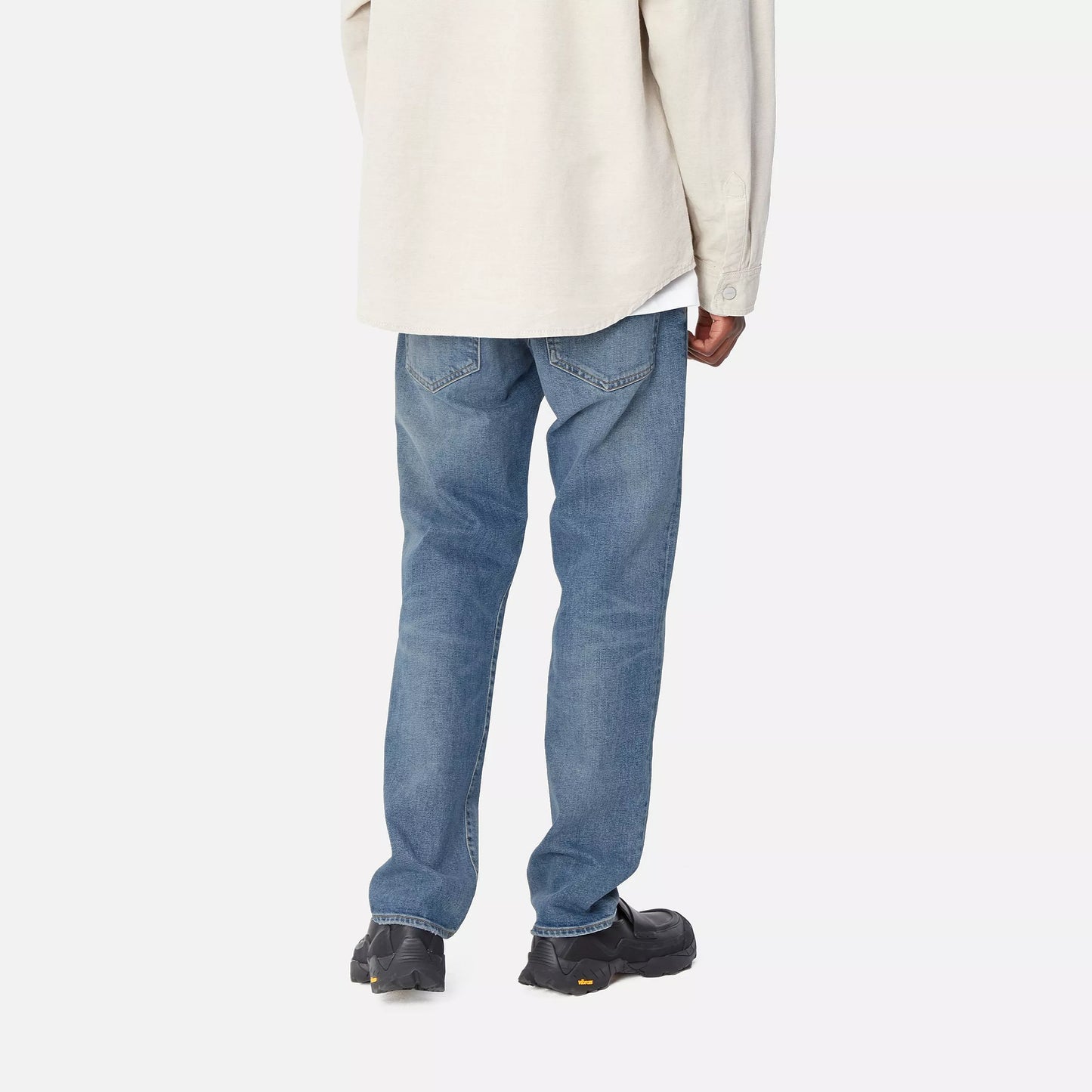 Klondike Pant Blue Worn Bleached