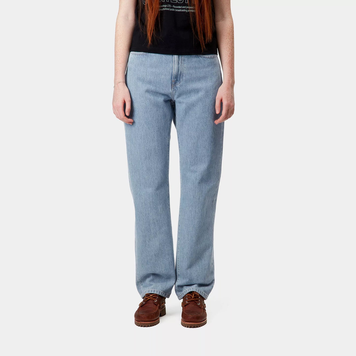 W Noxon Pant Blue Stone Bleached