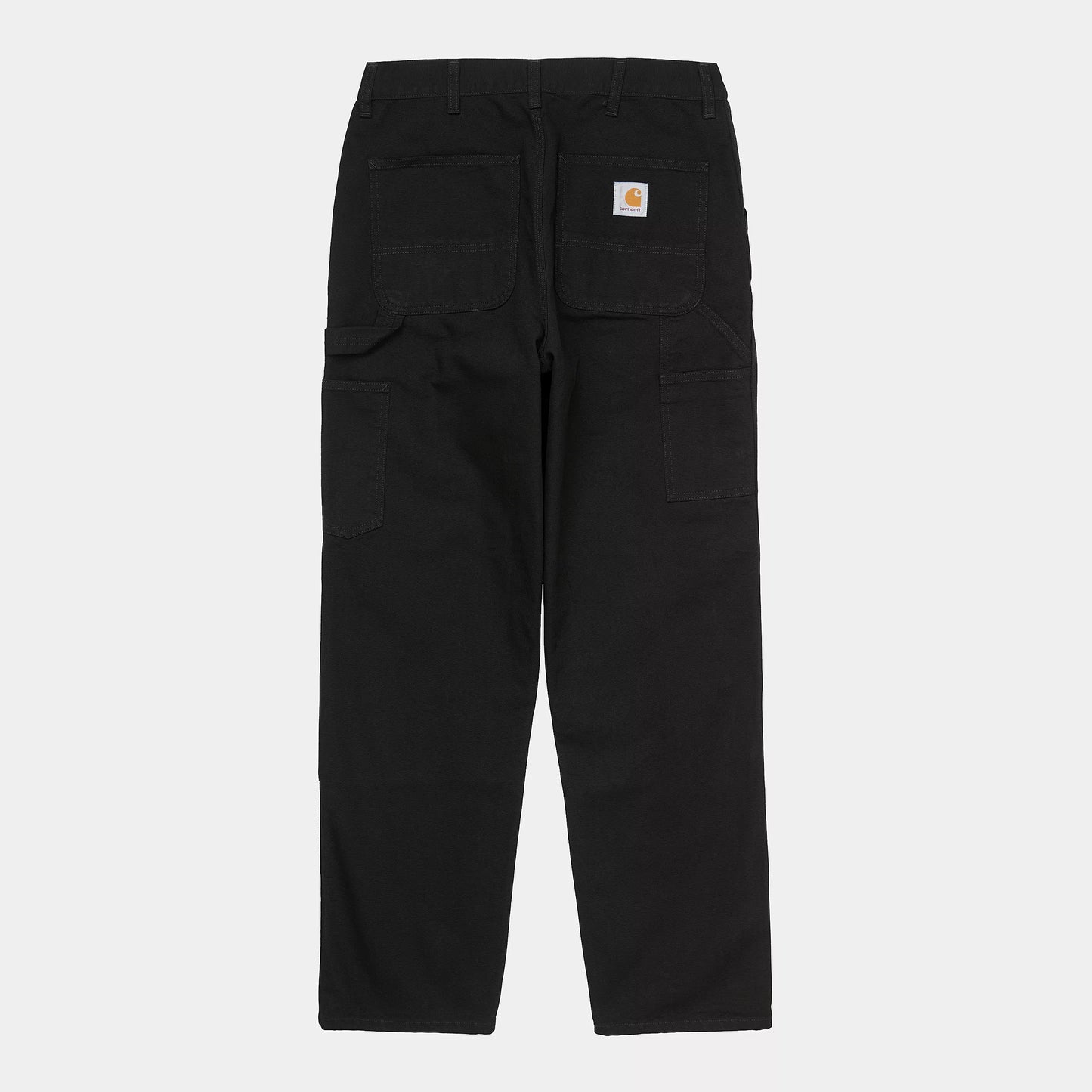 Double Knee Pant Black Rinsed