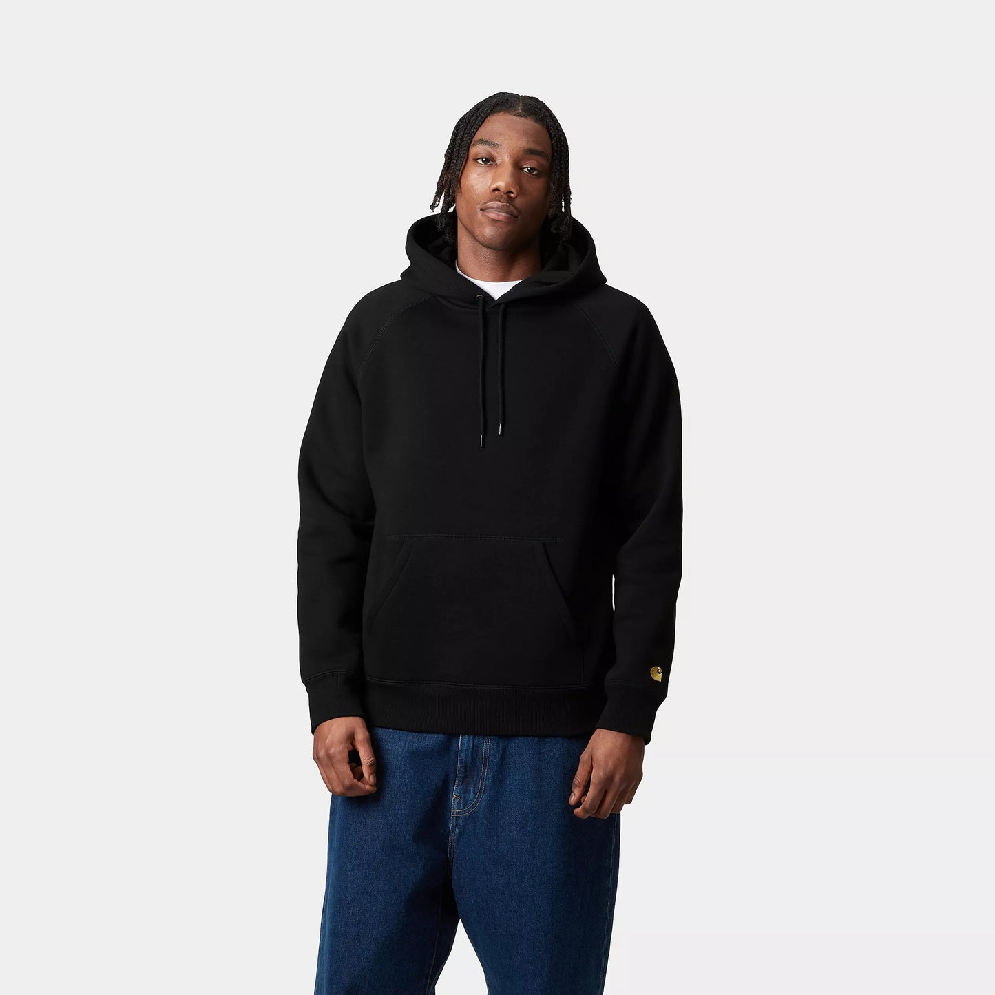 Hooded Chase Sweat Black