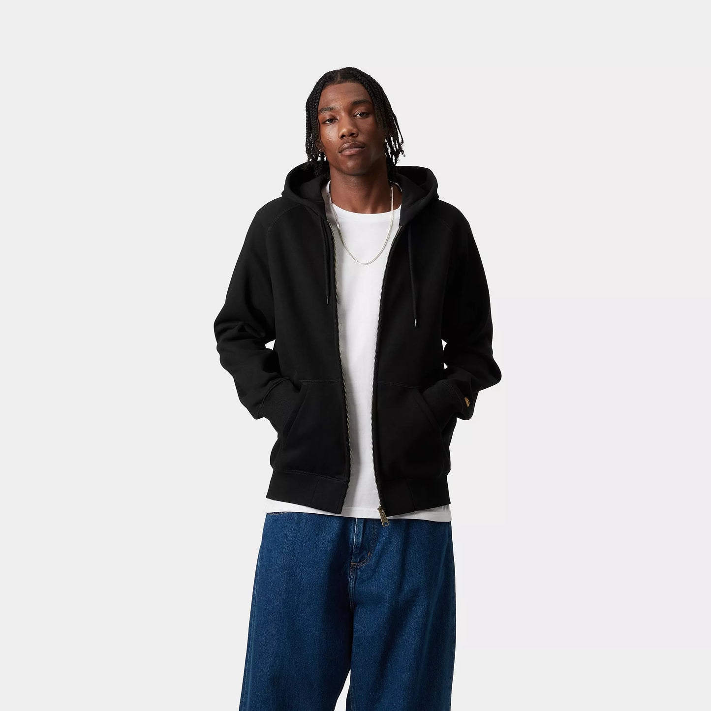 Hooded Chase Jacket Black