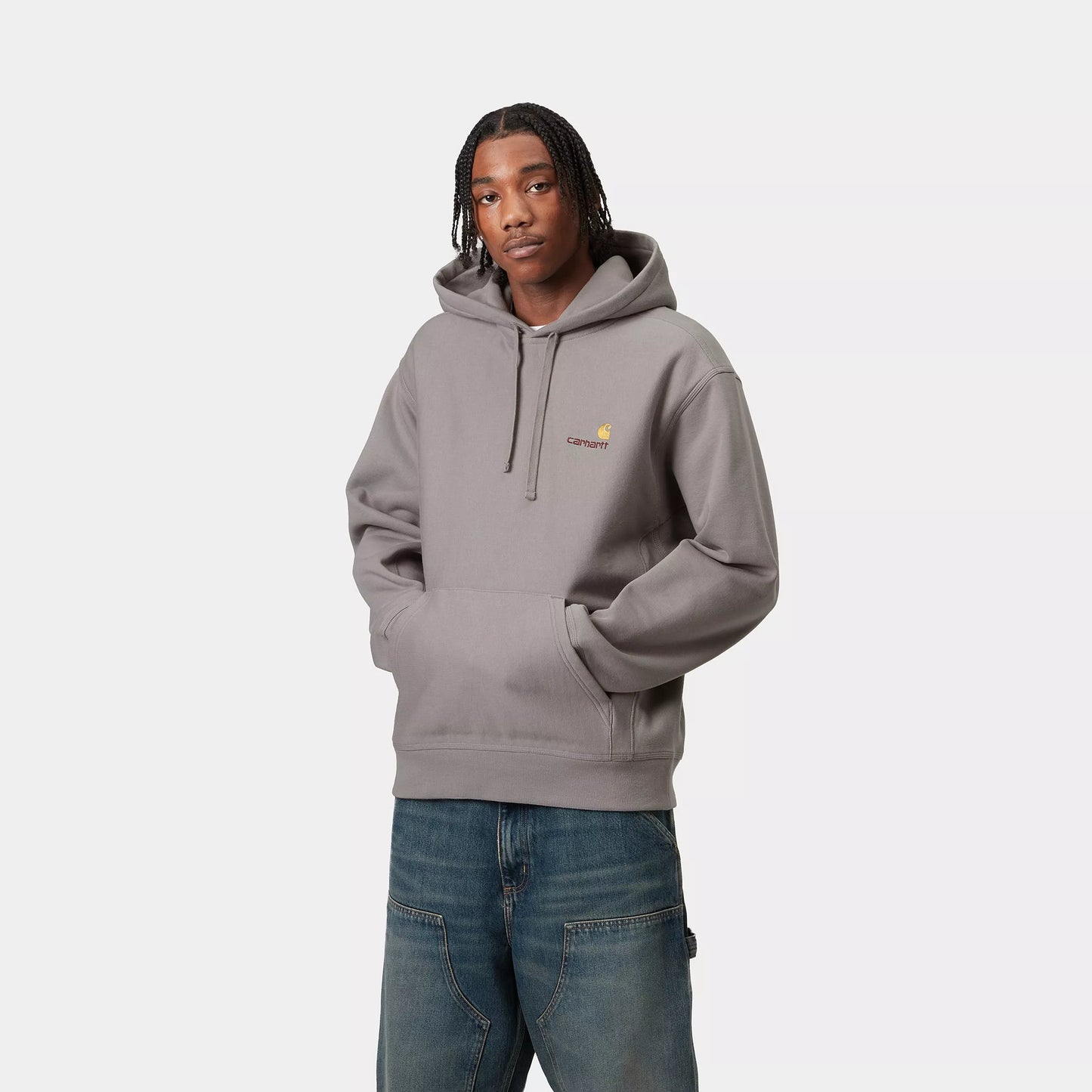 Hooded American Script Sweat Yosemite