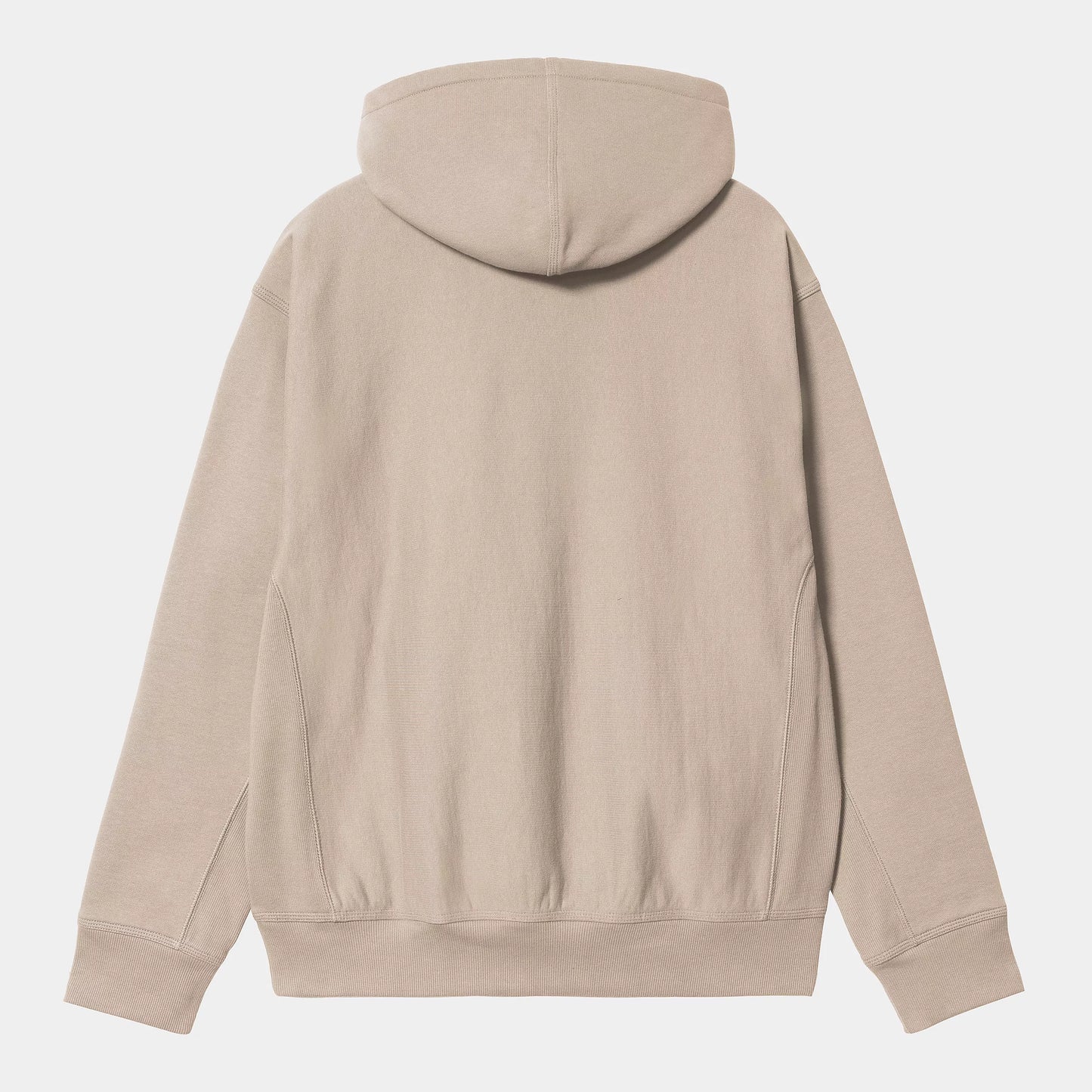 Hooded American Script Sweat Fleur De Sel