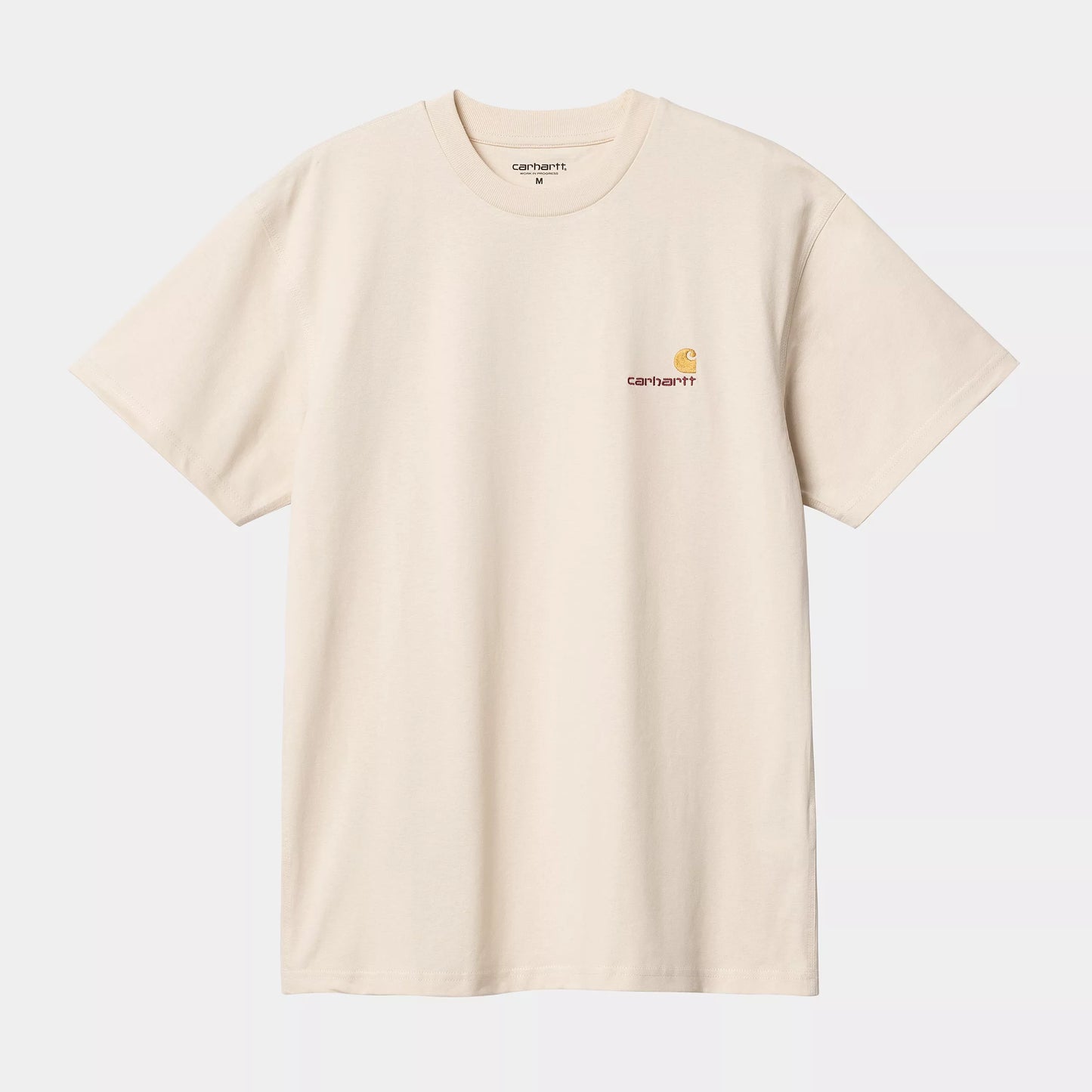 S/S American Script T-Shirt Natural