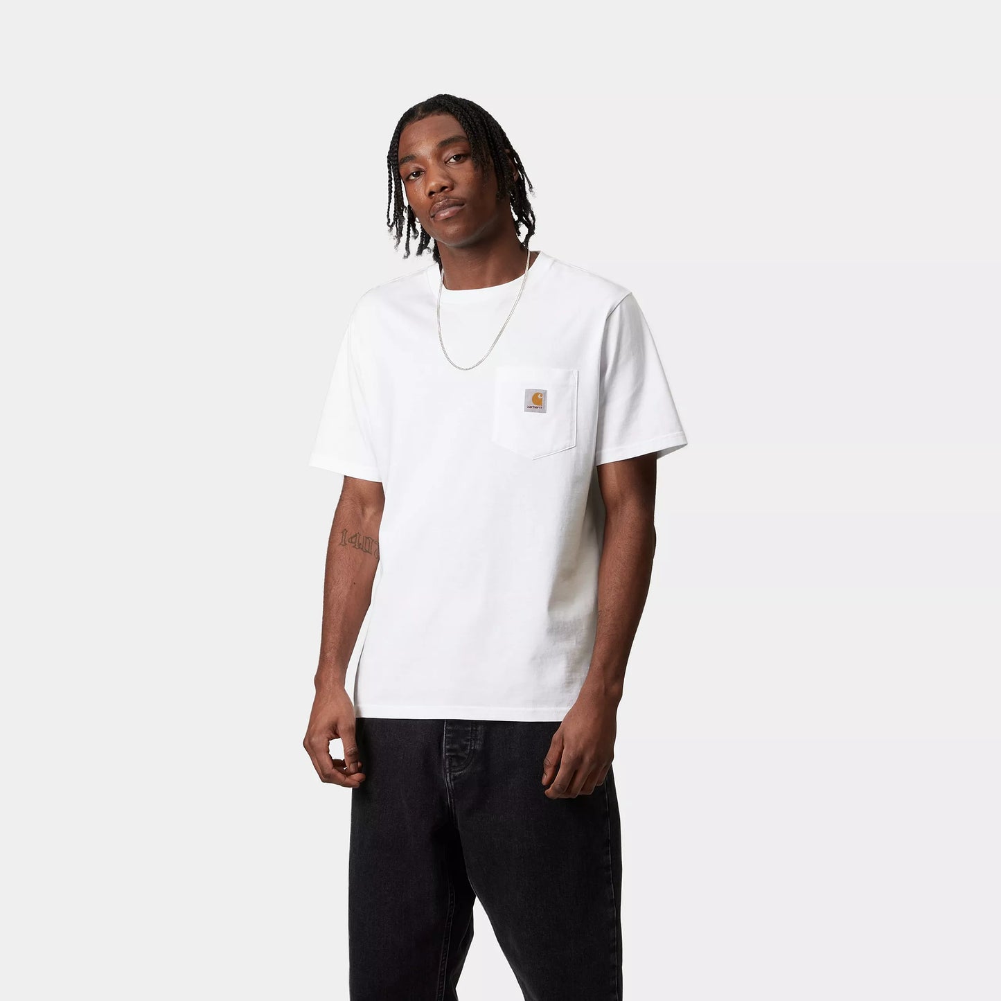 S/S Pocket T-Shirt White