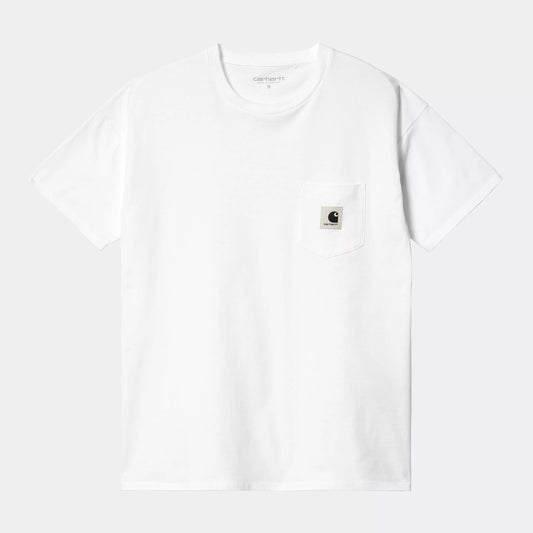 W S/S Pocket T-Shirt White