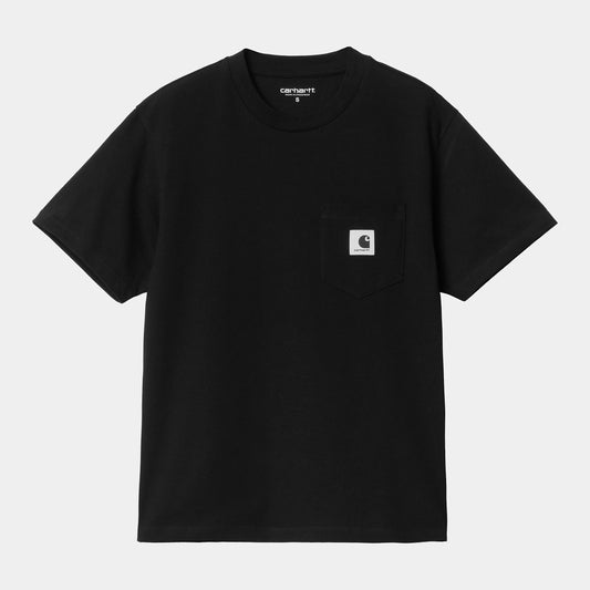 W S/S Pocket T-Shirt Black
