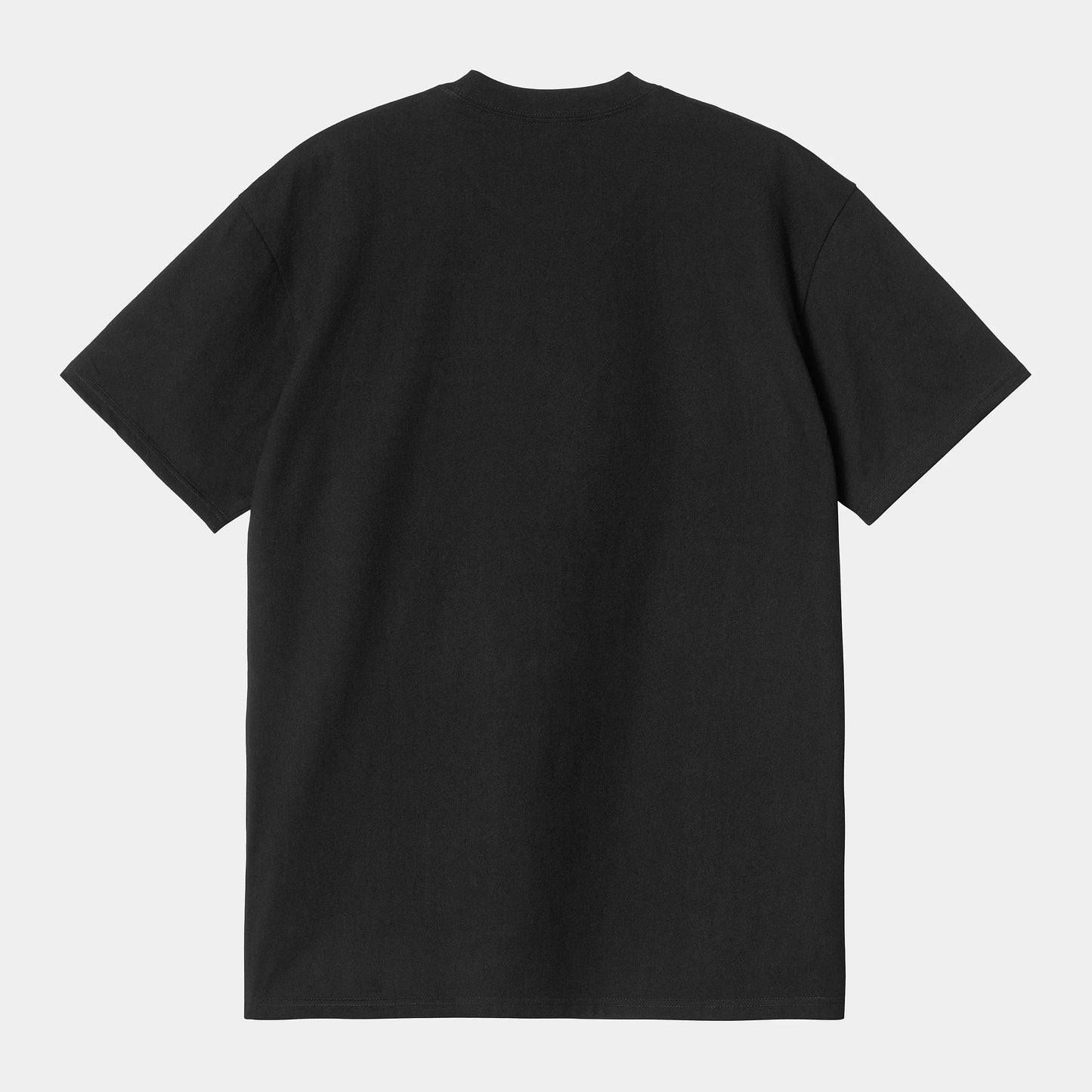 S/S Pocket Heart T-Shirt Black/Red