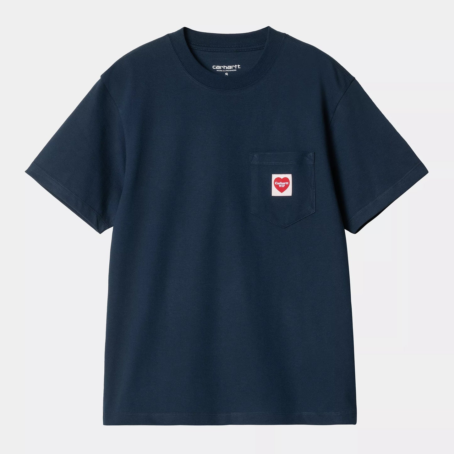 W S/S Pocket T-Shirt Heart Ink