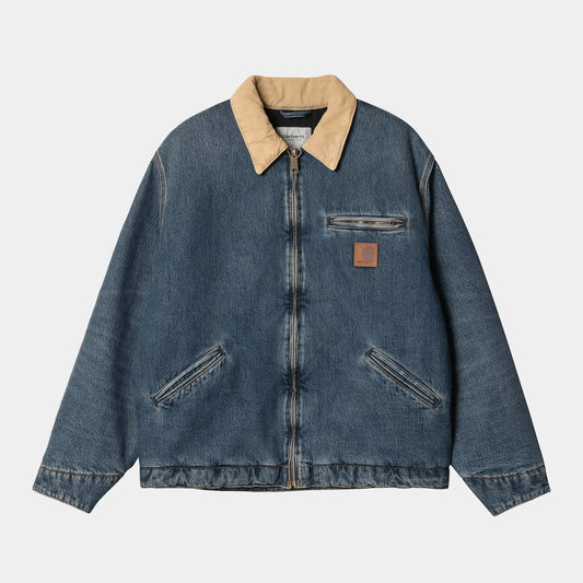 OG Detroit Jacket Blue Worn
