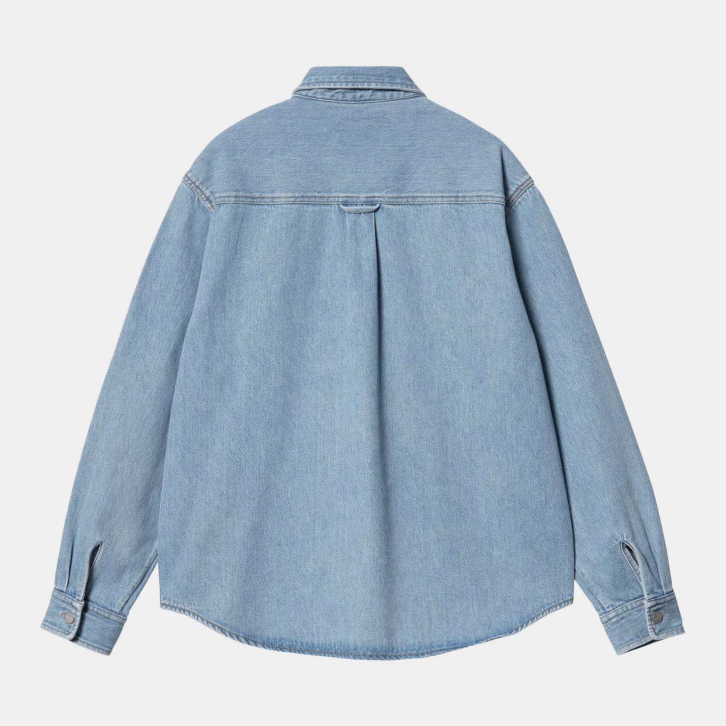 Harvey Shirt Jacket Blue Bleached