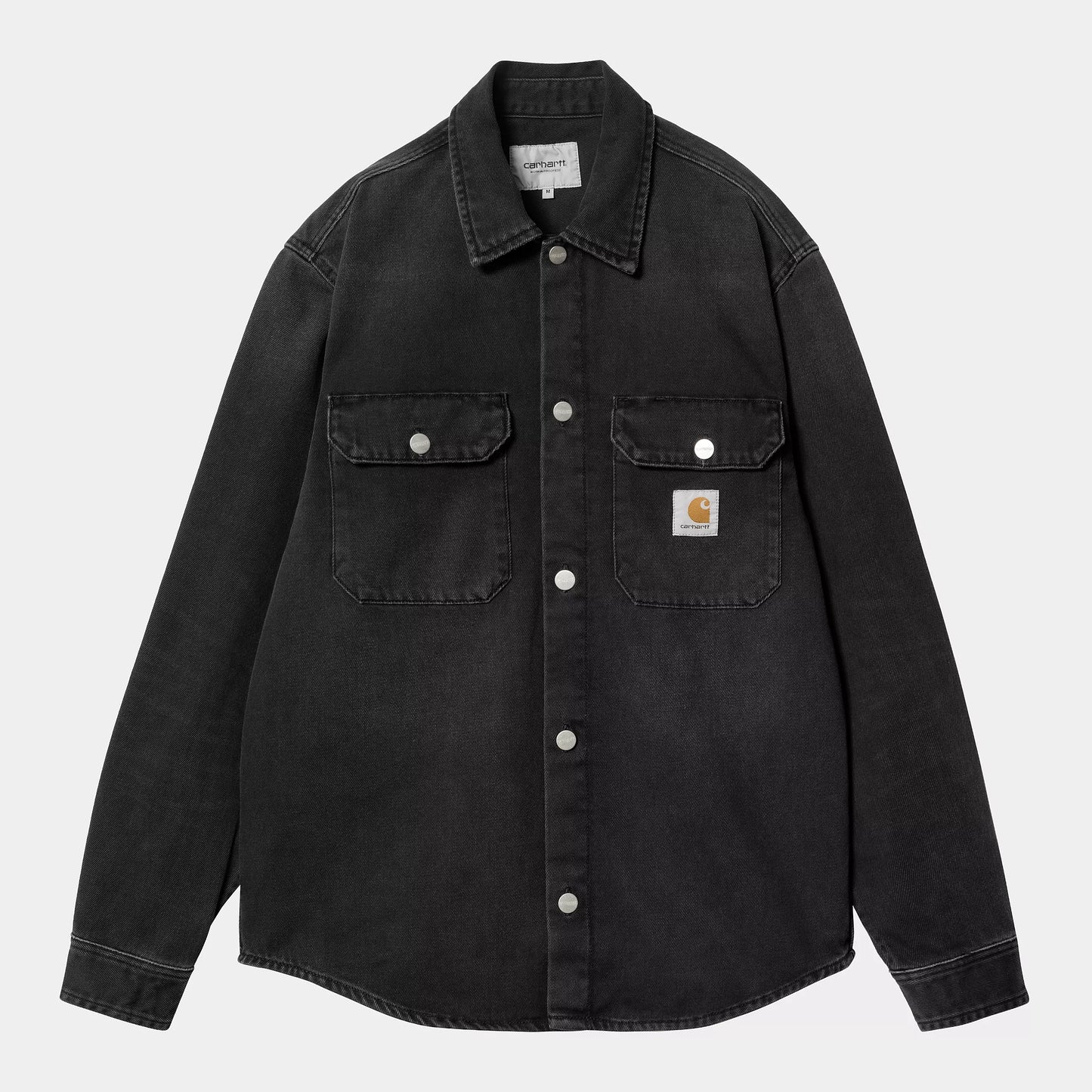 Harvey Shirt Jacket Black Stone Wash