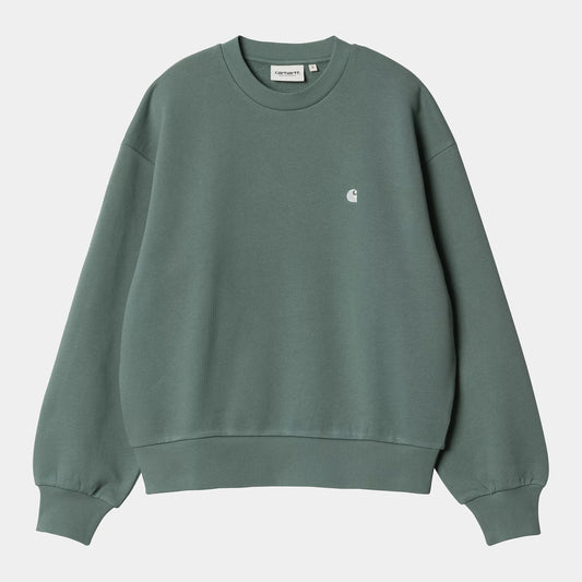 W Casey Sweatshirt Silver Pine
