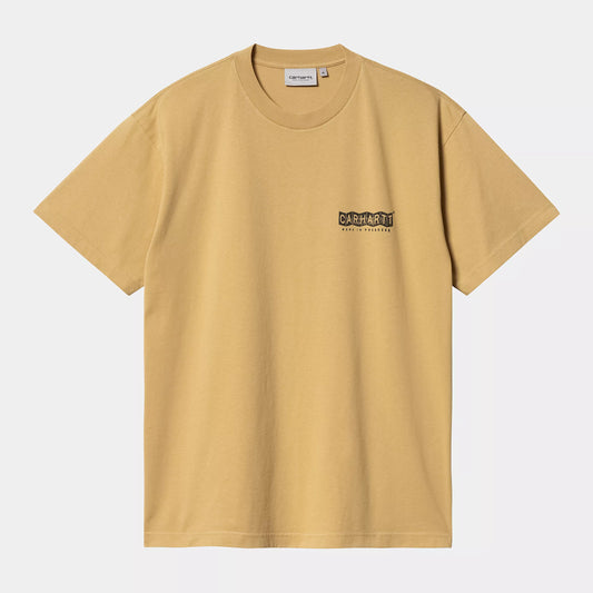 S/S Stamp T-Shirt Bourbon