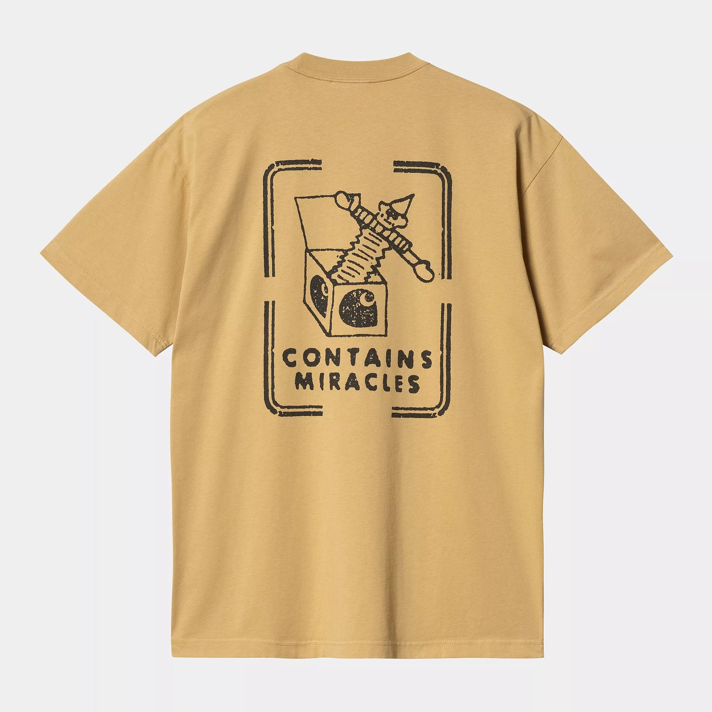 S/S Stamp T-Shirt Bourbon